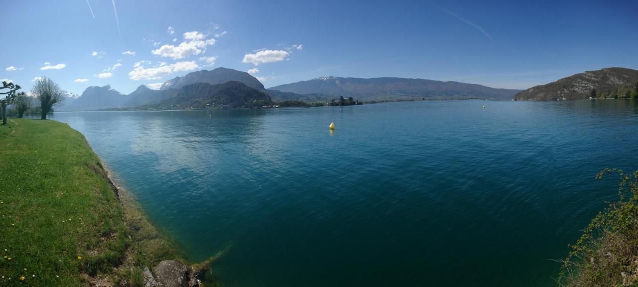 Studio A La Campagne Au Bout Du Lac D'Annecy Doussard Exterior foto